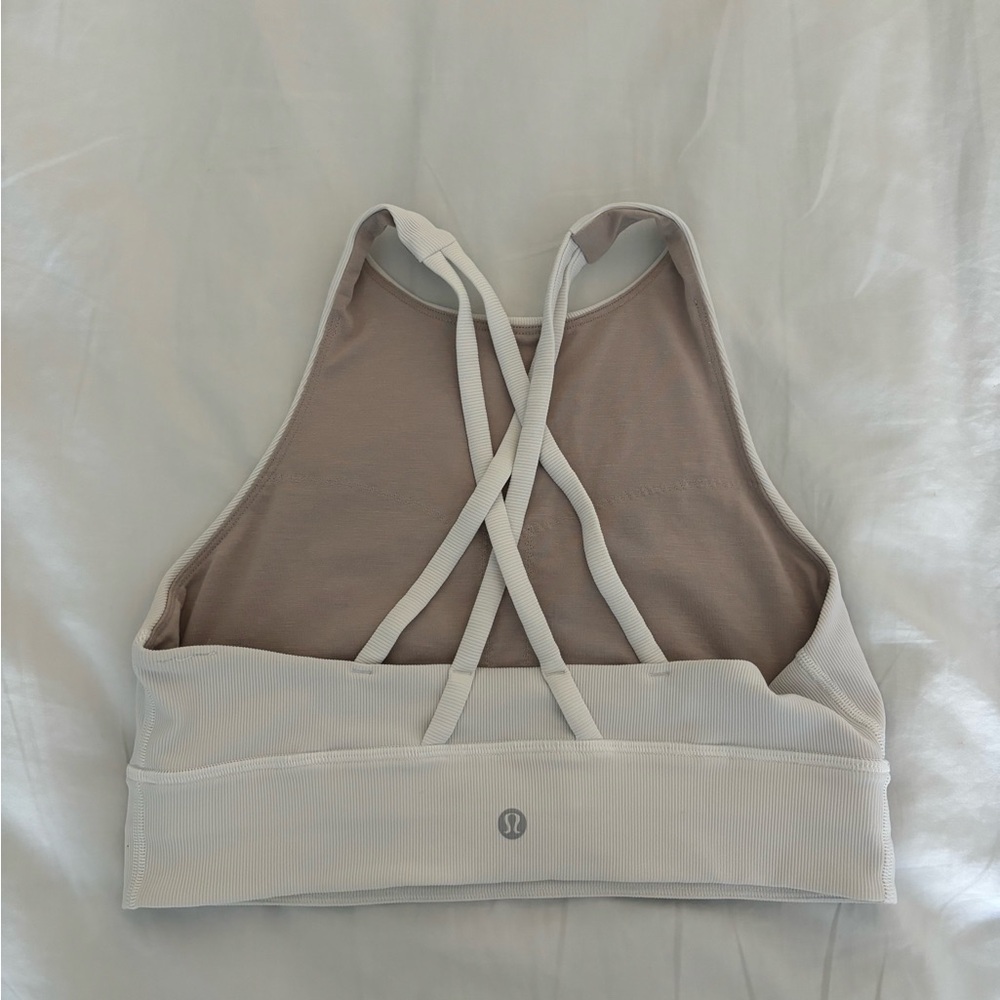 Lululemon high neck energy bra ribbed